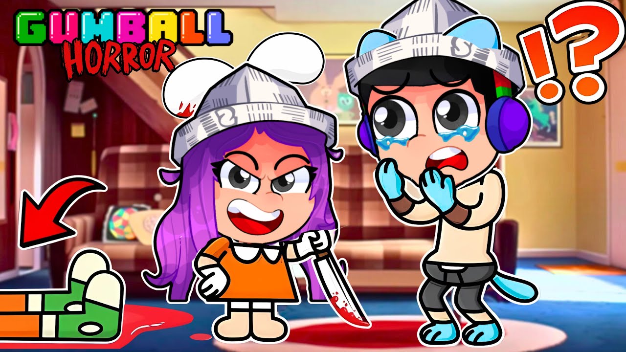 O ASSUSTADOR MUNDO de GUMBALL..?! - Jogo Completo (Gameplay Roblox)