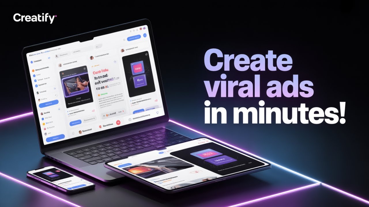 Create Viral Ads in Minutes with Creatify AI Ad Library | UGC, Cinematic & Product Ads Made Easy