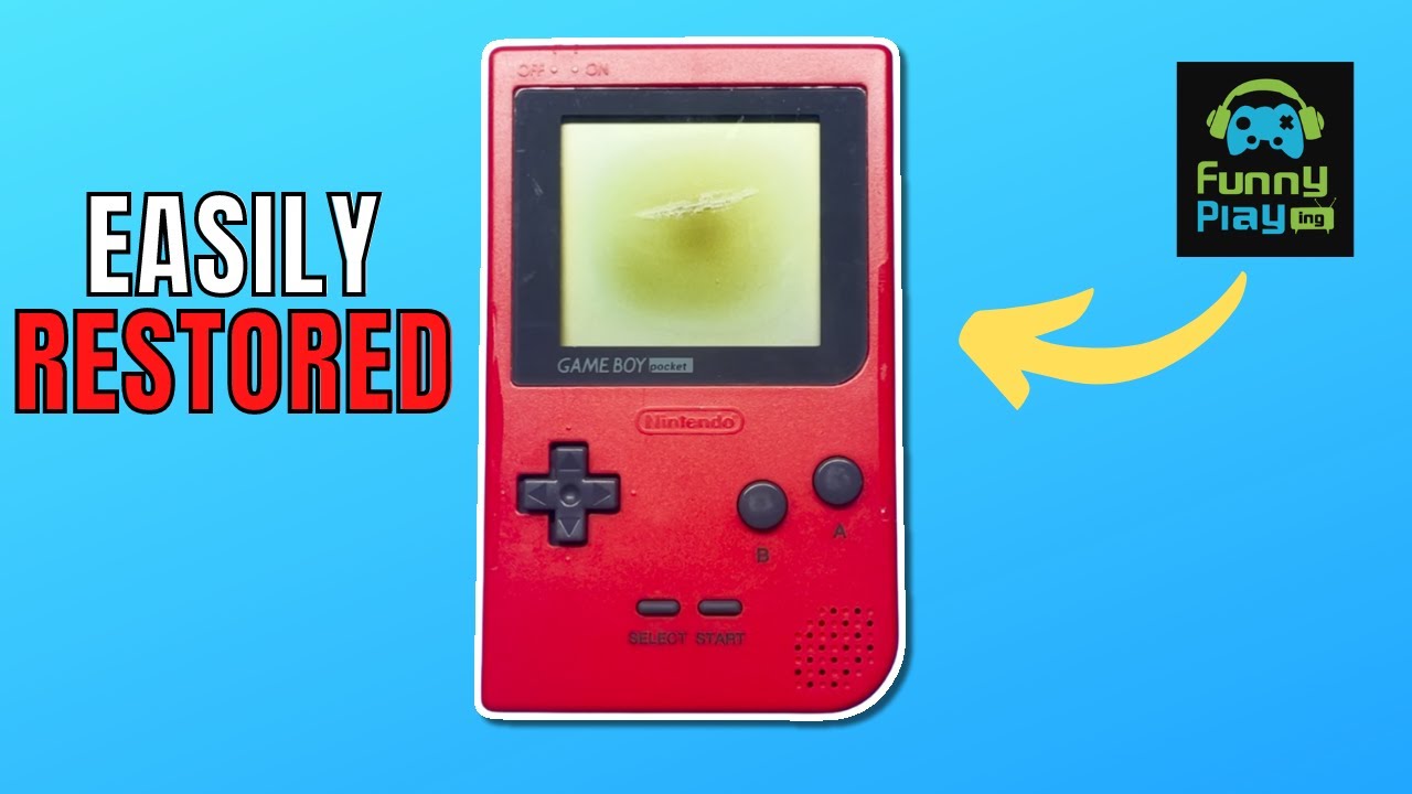 Gameboy Pocket Restoration | Funnyplaying Kit