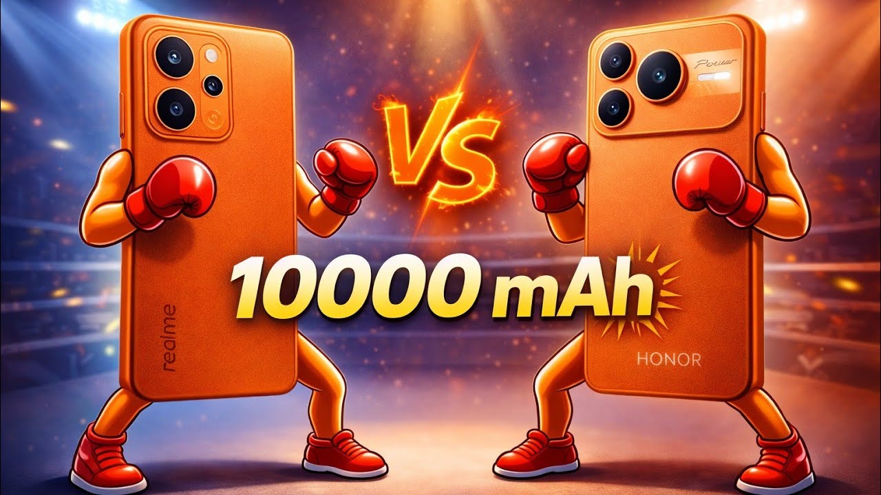 Realme P4 Power vs Honor Power 2 | Specs Comparison