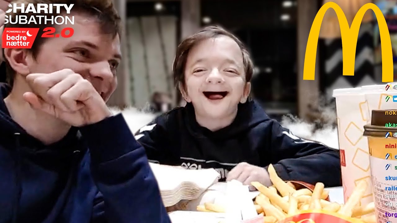 TAGER PÅ MCDONALDS MED PIET OG JONATHAN!