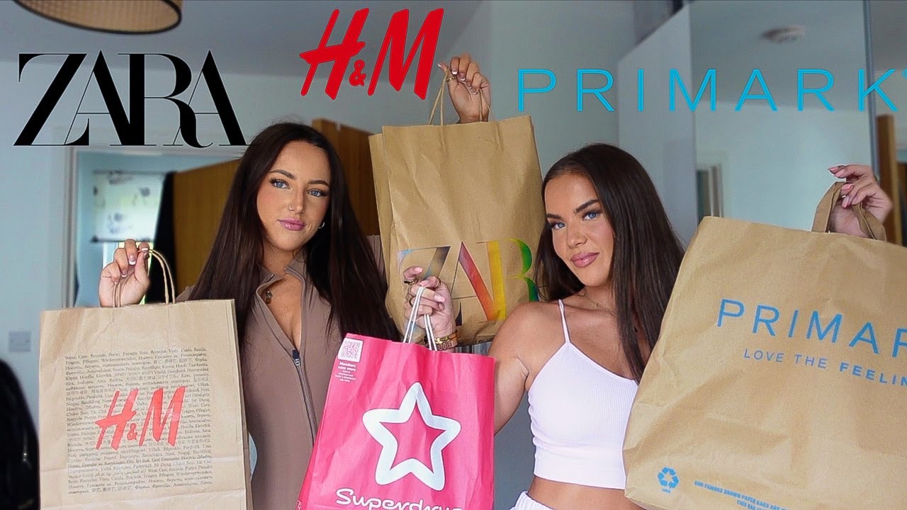 Come shopping with us!! Zara, Primark & H&M | Immie and Kirra