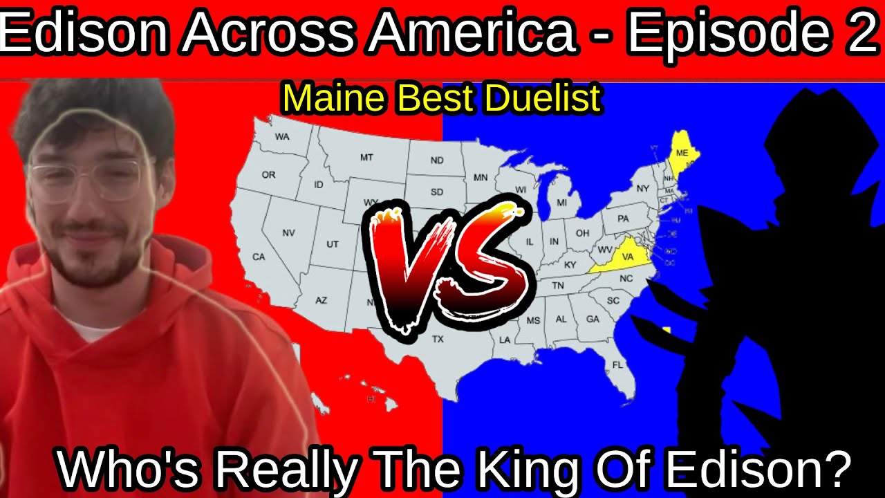 I Challenged The Best Yu-Gi-Oh Edison Player from [Maine] Across America Series (Ep. 2)gigavise deck