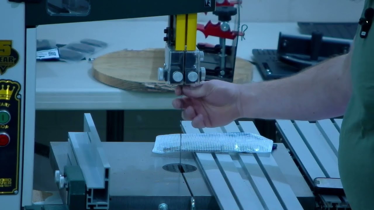 Niagara Woodworking Club - Ethan Moore of Stockroom Supply - Bandsaw Tuning and Use