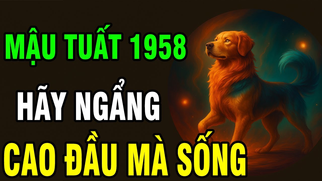Tuổi Mậu Tuất 1958: Một Kiếp Long Đong Tưởng Như Bạc Phận, Ai Ngờ Cuối Đời Rực Rỡ Hơn Cả Mơ!