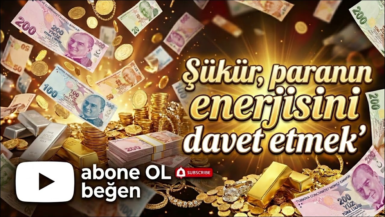 Şükür paranın enerjisini davet #şükür #kuantumdüşünce #para #money #teşekkür 