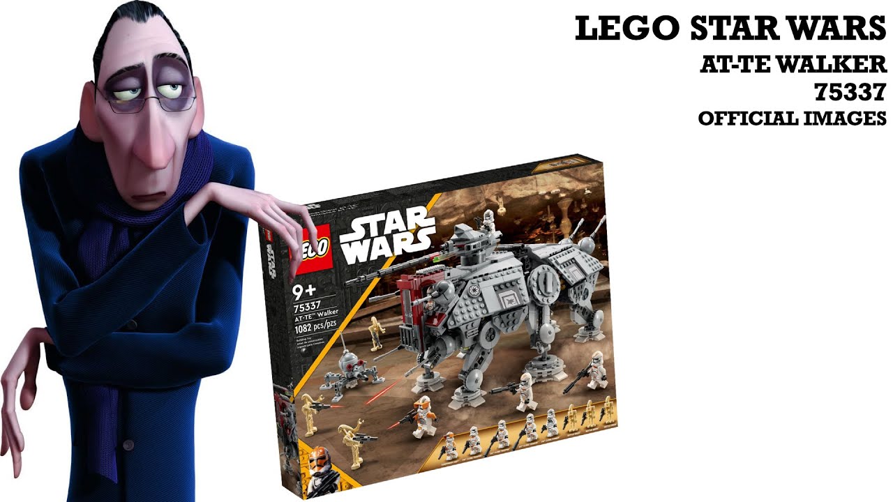 LEGO Star Wars: AT-TE Walker (75337) OFFICIAL IMAGES!