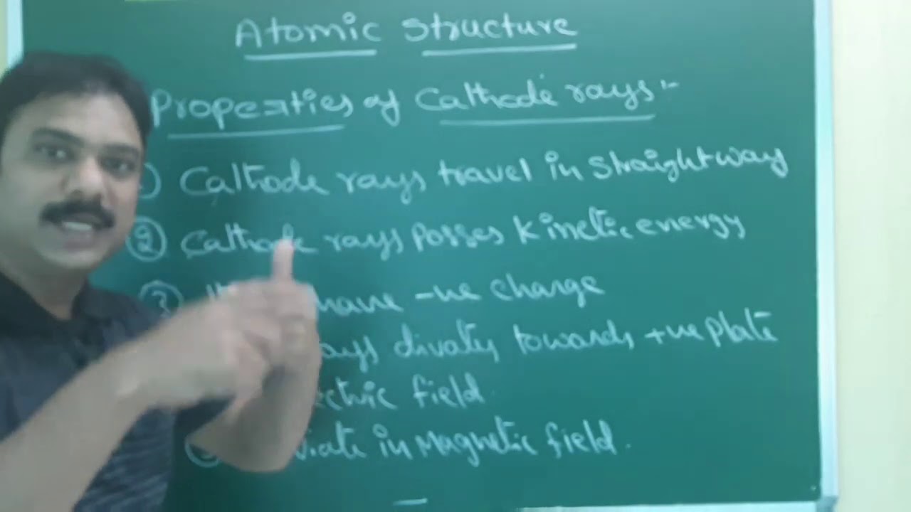 FUNDAMENTAL PARTICLES||ATOMIC STRUCTURE#1(English and TELUGU)