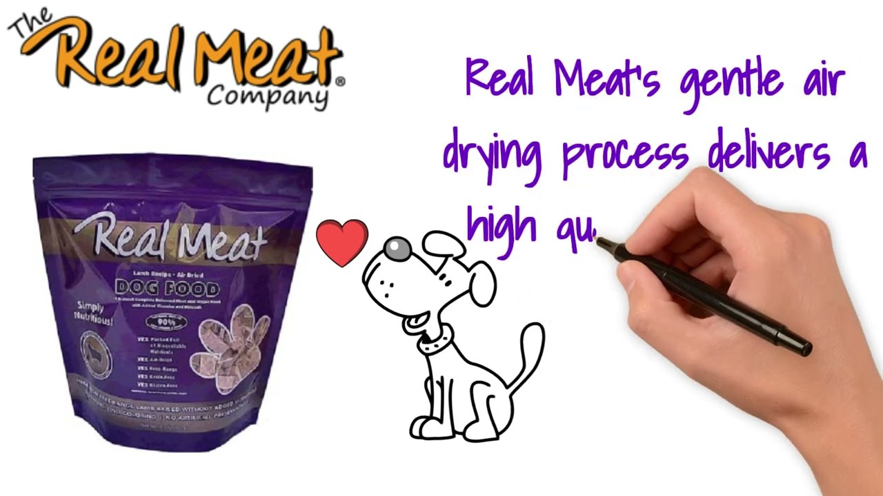 Real Meat Air Dried Lamb Dog Food