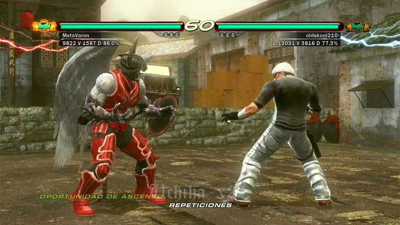 L7 82_5 Devil Jin (MetaVaron) vs Law (oldskool210) - Tekken 6 Online N11 2020-12-28