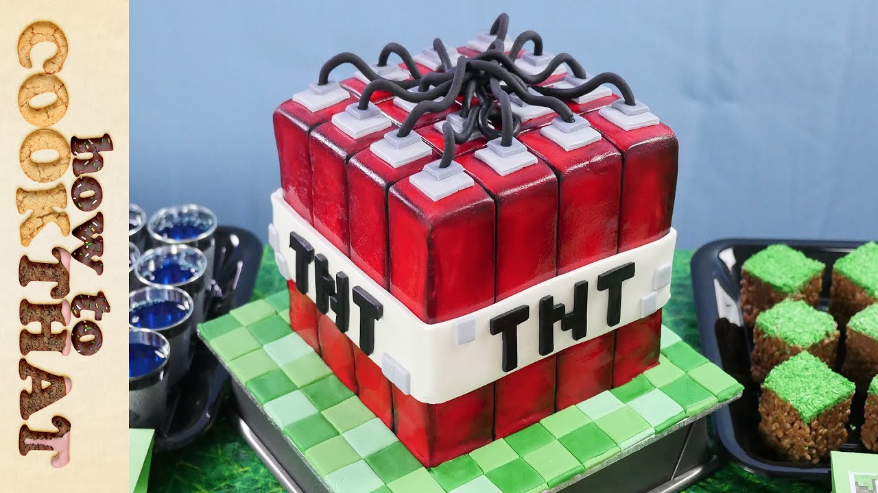 Minecraft EDIBLE slime balls, grass blocks TNT | How To Cook That Ann Reardon