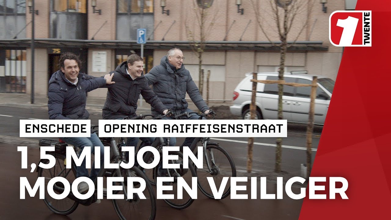 ‘Nieuwe’ Raiffeisenstraat in Enschede open