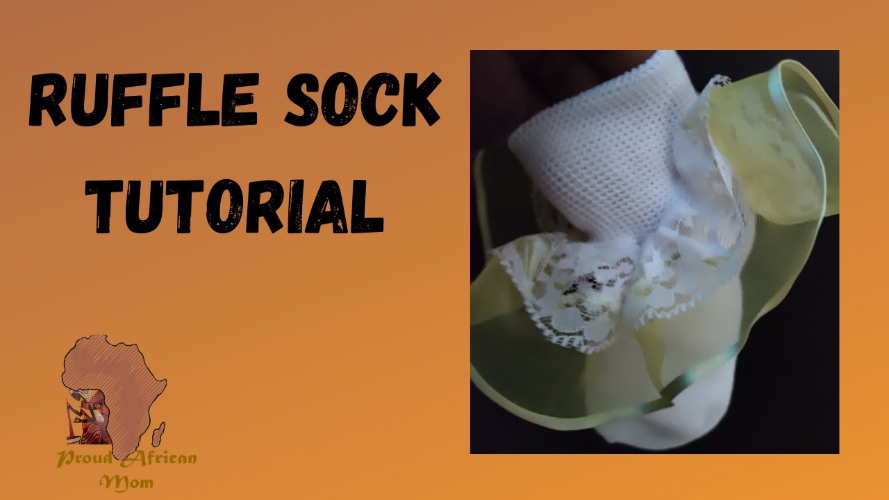 How To Make Ruffle Socks||DIY Princess Socks
