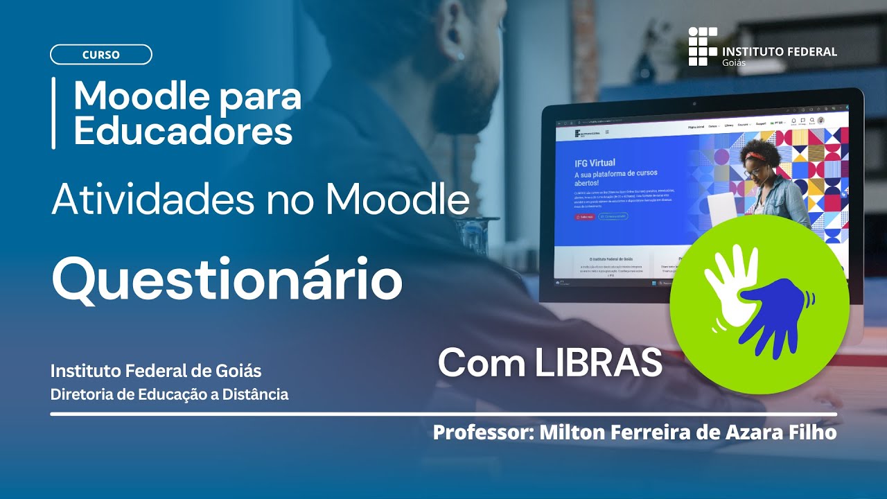 Com Libras | Atividades no Moodle: Questionário