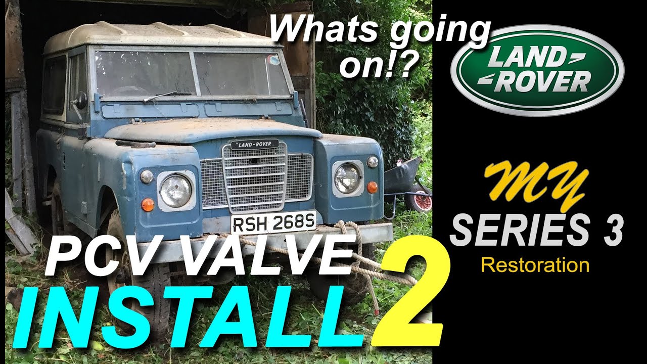 Land Rover Series 3 Restoration - PCV Valve Installment 2 - Part 61