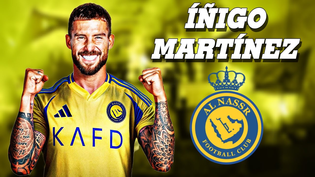 مهارات وتدخلات انيغو مارتينيز مع برشلونة | لاعب النصر الجديد🔵🟡