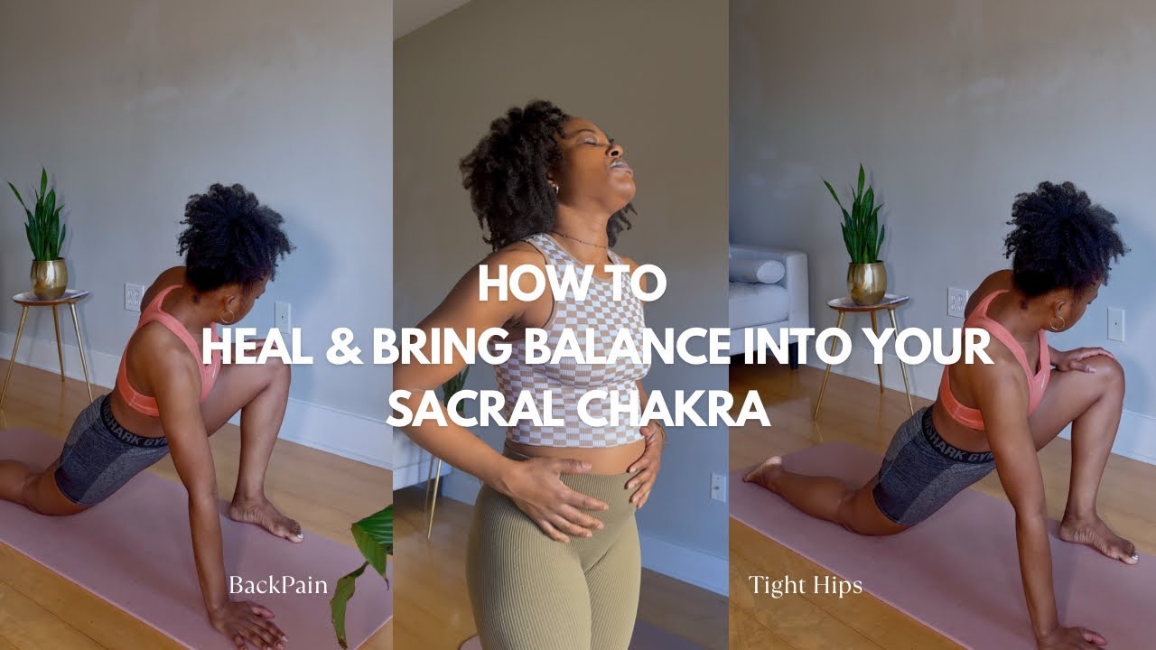 How to Heal & bring Balance into your Sacral Charka | Got BACK-PAIN, TIGHT HIPS?  TAP IN