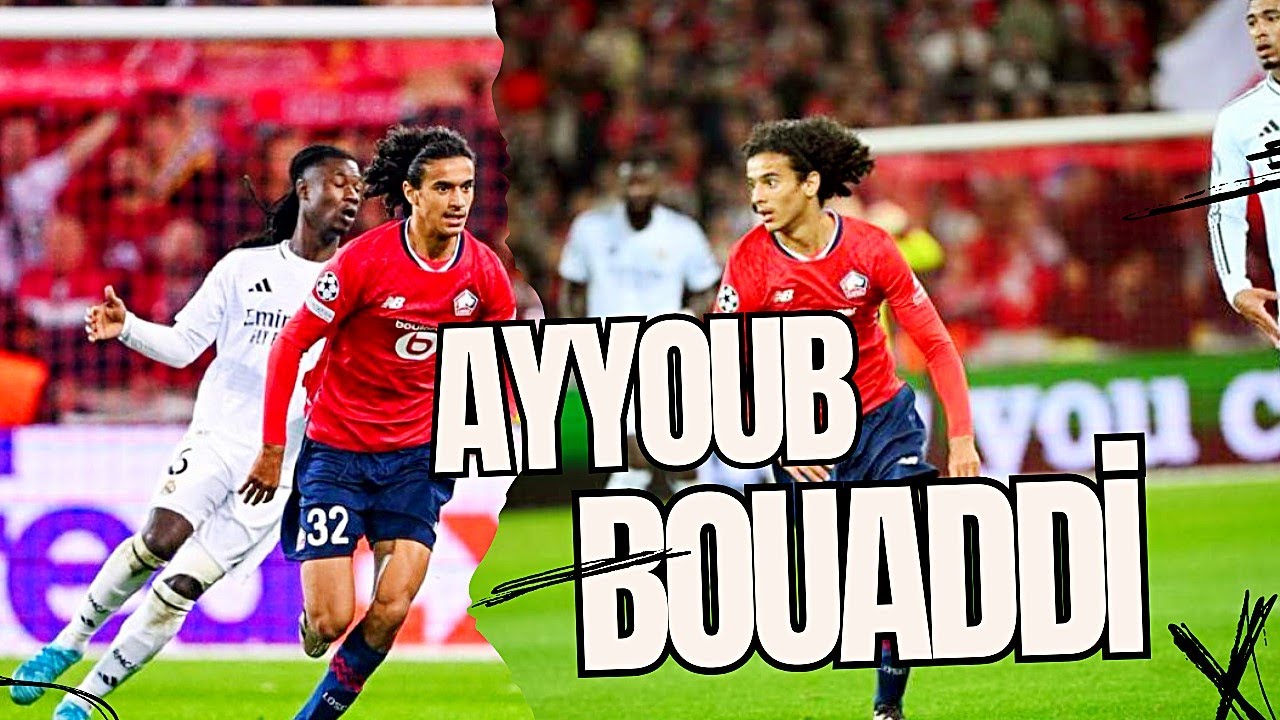 Ayyoub Bouaddi is simply awesome 17 years of age HUGE talent.