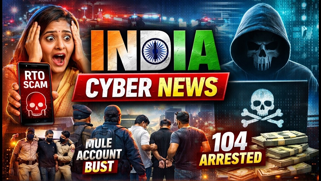 Cyber Brief - Series 1 Episode 15 - Mule Account and Operation Cyber Kavach