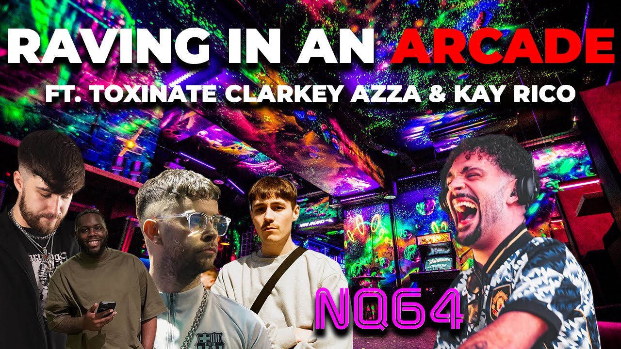 WE TURNED AN ARCADE INTO A RAVE!!! MULTIPLAYER EP LAUNCH PARTY