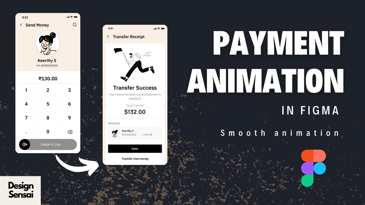 Animated Payment screen In Figma (easy)