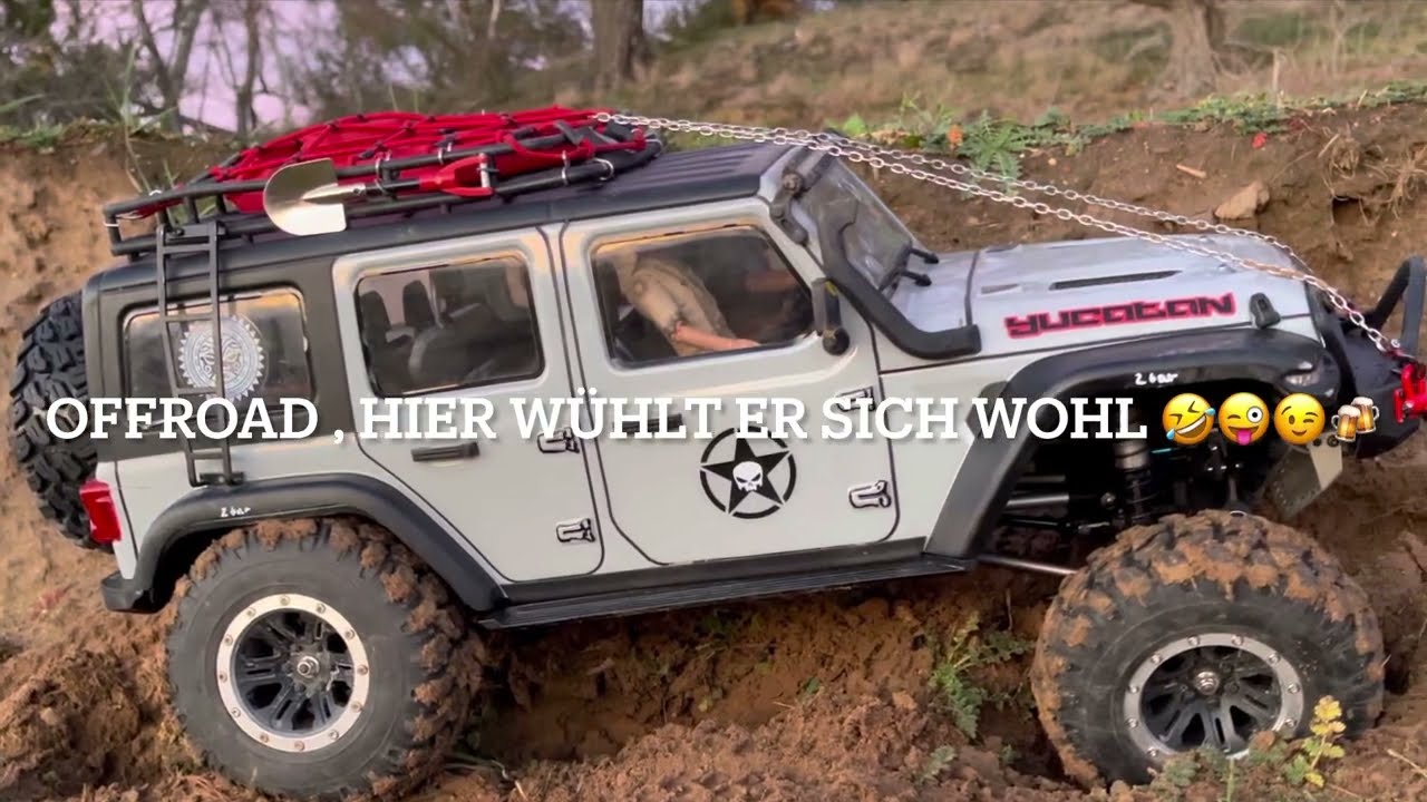 Offroad , Absima Yucatan-hier wühlt er sich wohl 🍻