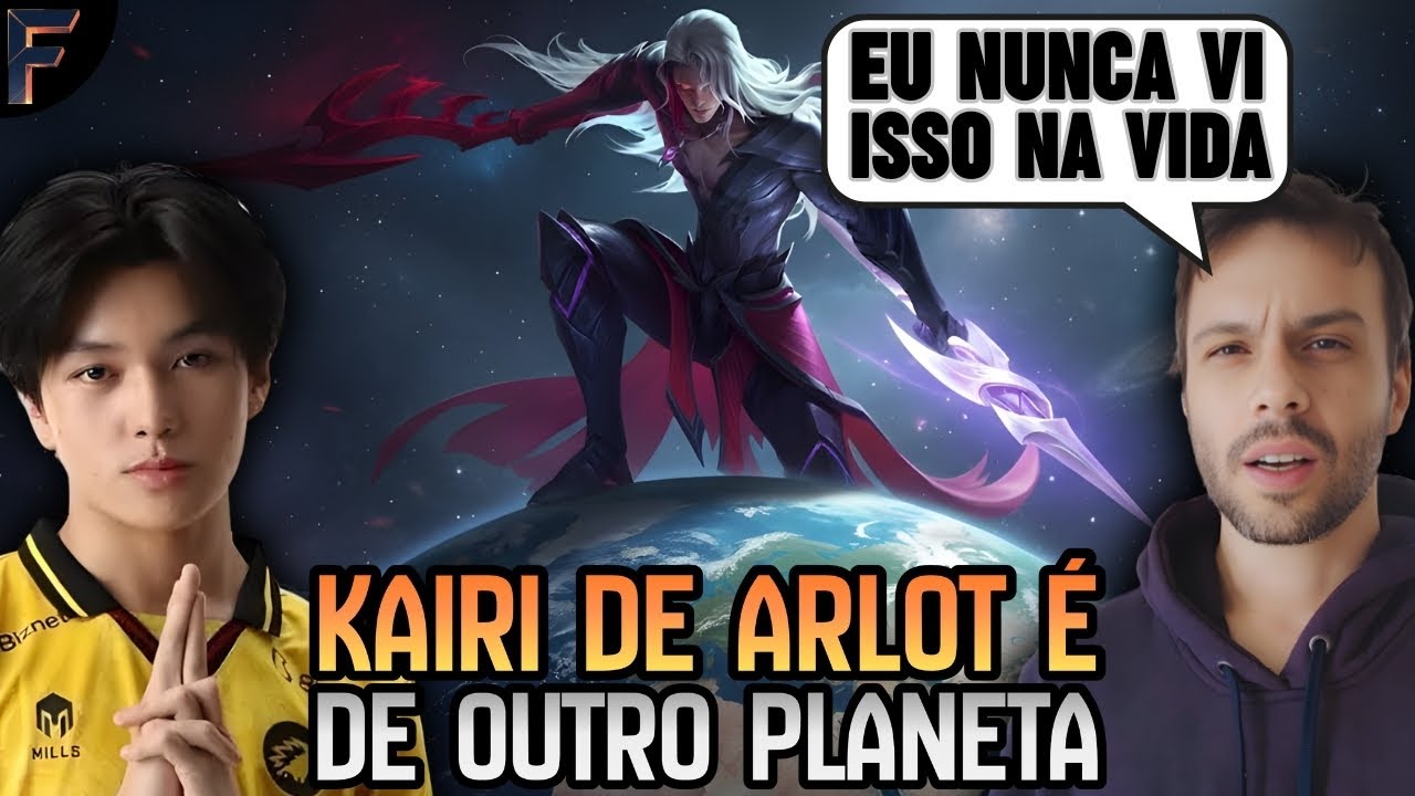 KAIRI NÃO É DESSE MUNDO - Arlott Gameplay | Mobile Legends
