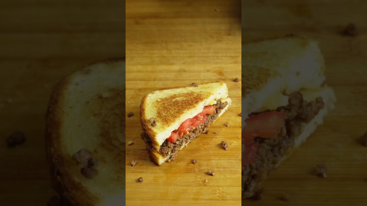 PERFECT and FAST minced meat toast 🥪