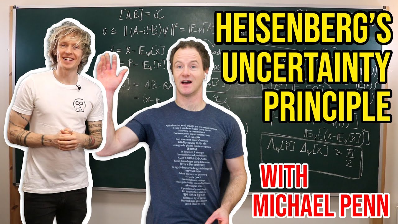 Heisenberg's Uncertainty Principle with @MichaelPennMath
