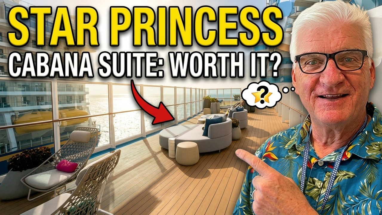 Star Princess Mini Cabana Suite 9330: Cabana Deck Worth It?