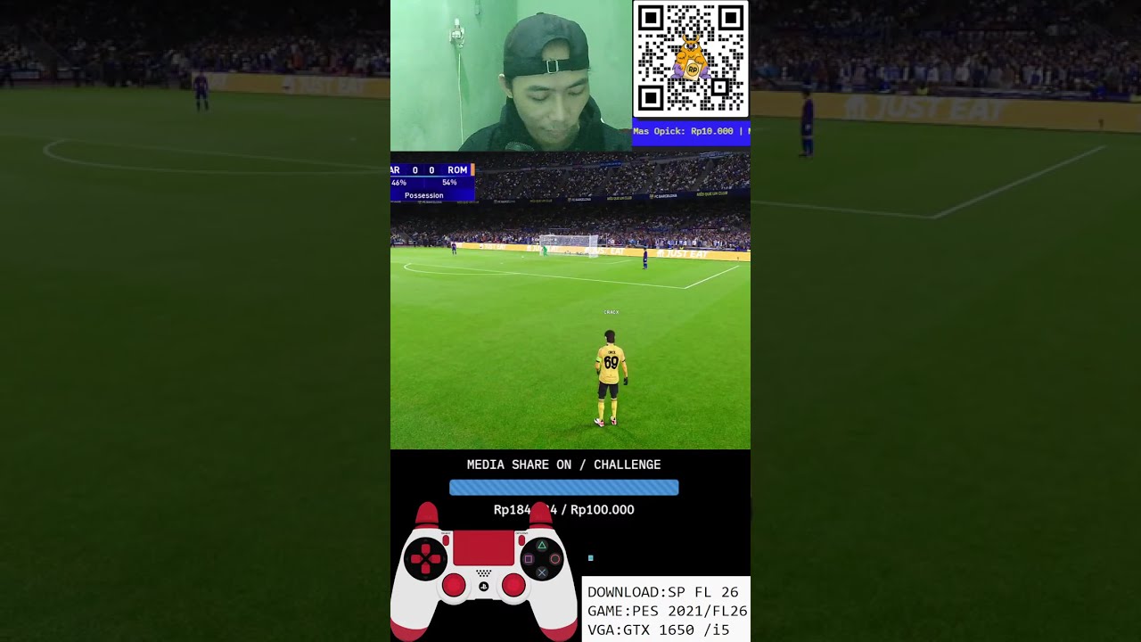 🔴 LIVE JADI KAPTEN AS ROMA S3 APAKAH JUARA? | PES 2021(FL 26) Become A Legend