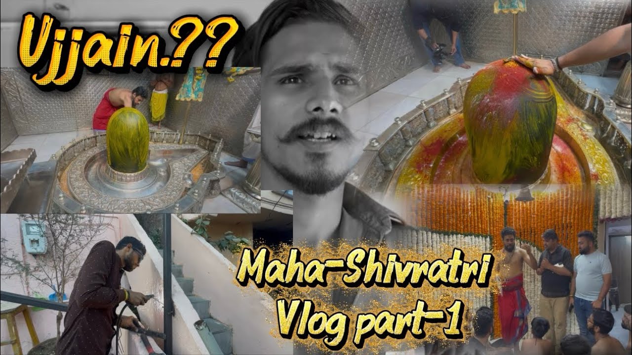 Maha Shivratri Vlog Part-1 | Ujjain?? | A Divine Experience 🔱✨ | Om Kukadiya Daily Vlog 