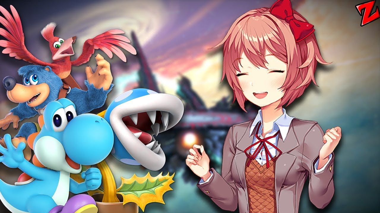 Sayori plays Super Smash Bros Ultimate!