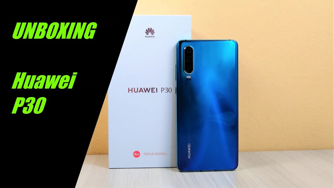 Huawei P30: Unboxing e Primo Contatto - UN TOP BELLISSIMO E COMPATTO...MA A CHE PREZZO??