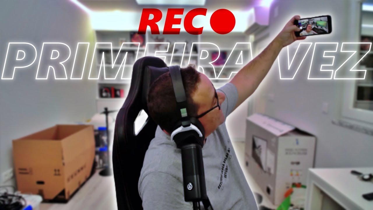 RICFAZERES GRAVA A SUA PRIMEIRA GAMEPLAY NO ESTUDIO NOVO