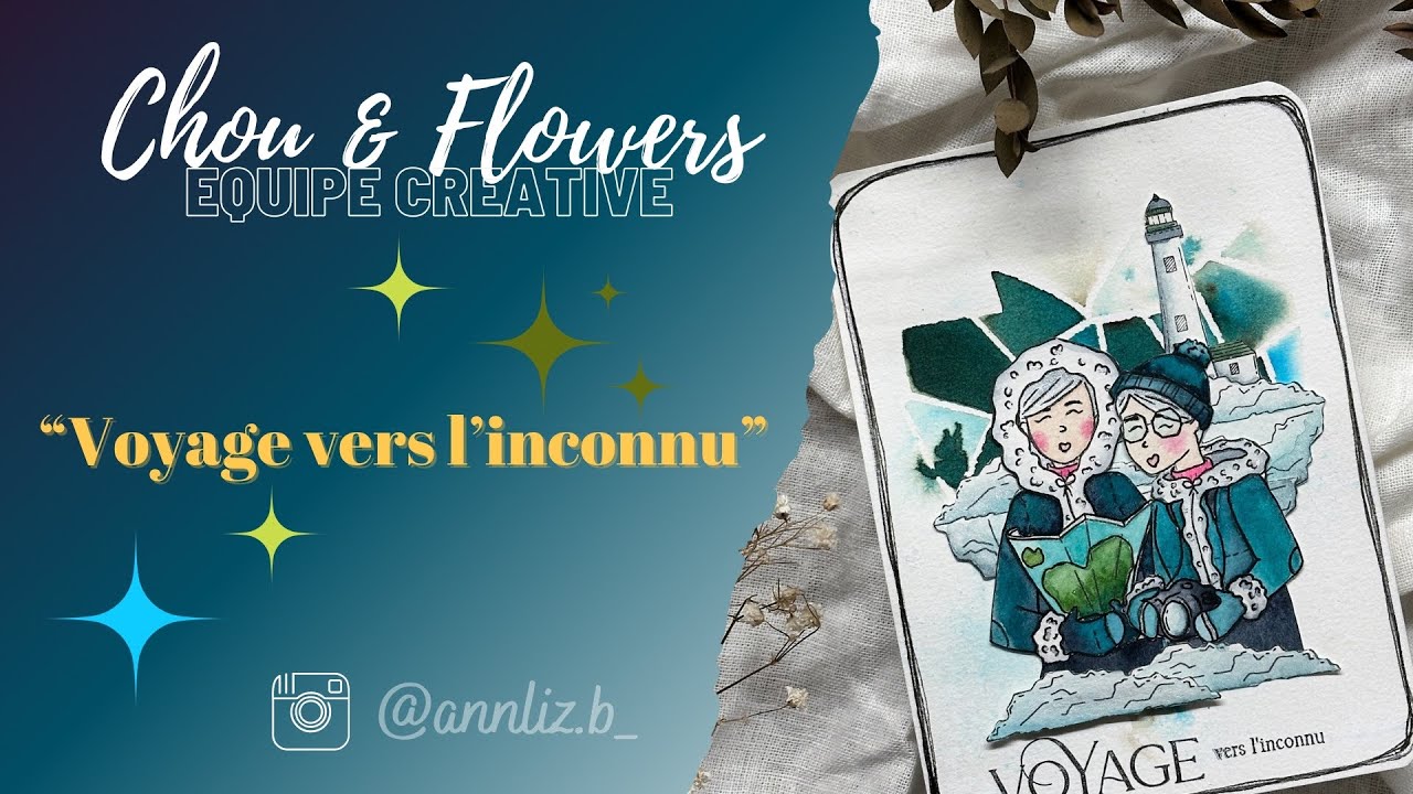 Carte aux poudres infusions et aquarelle