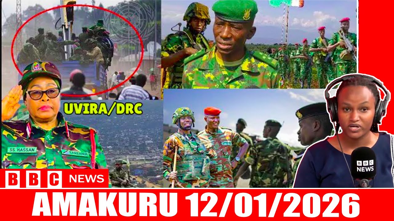 Amakuru ya BBC Gahuzamiryango 12/1/2026 | Amakuru Mashya ku Rwanda na Congo, Burundi | UGANDA