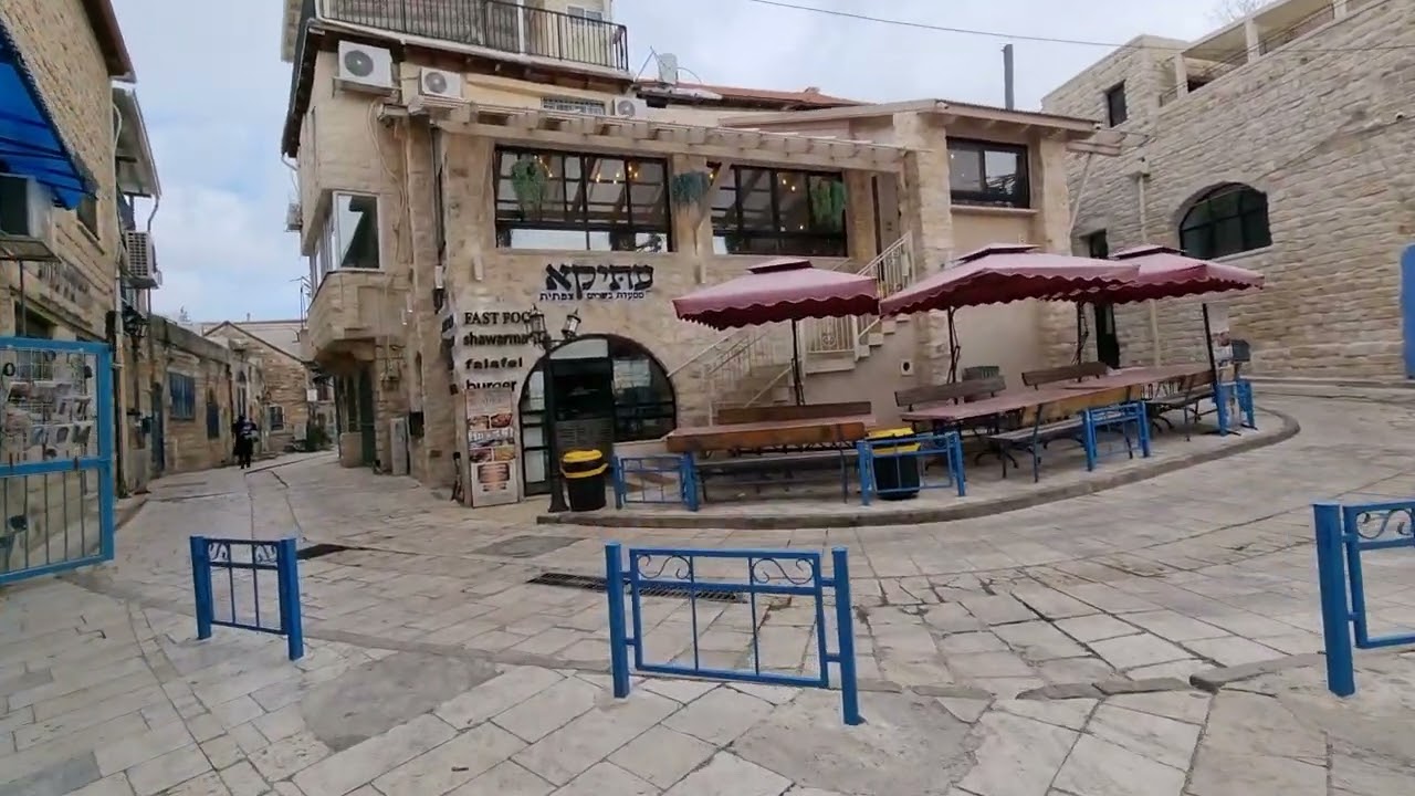 סמטאות העיר העתיקה צפת