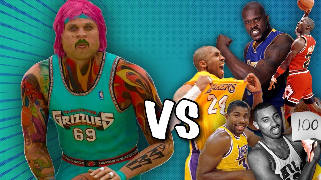 1 MAN VS 5 NBA LEGENDS