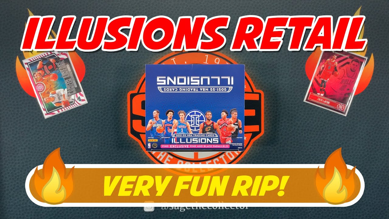 2021-22 Illusions Basketball Retail Box 🔥 Such a Fun Rip!