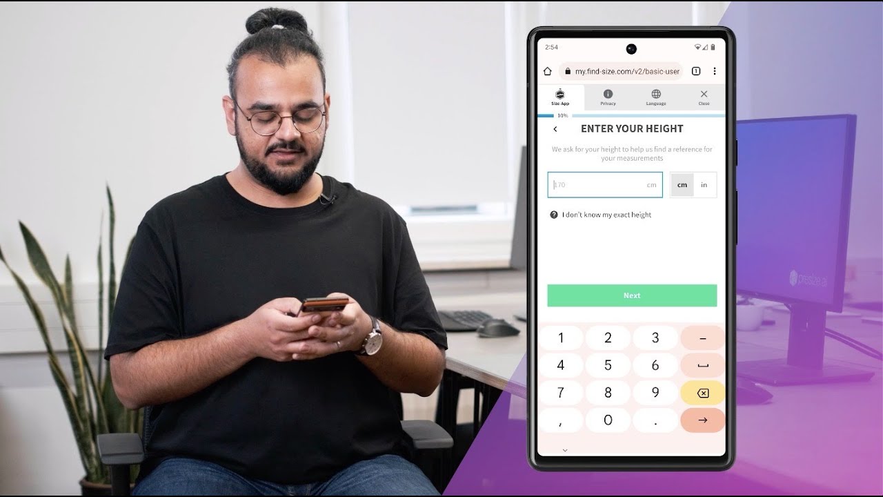 Presize - Size Recommendation Solution - Product Demo