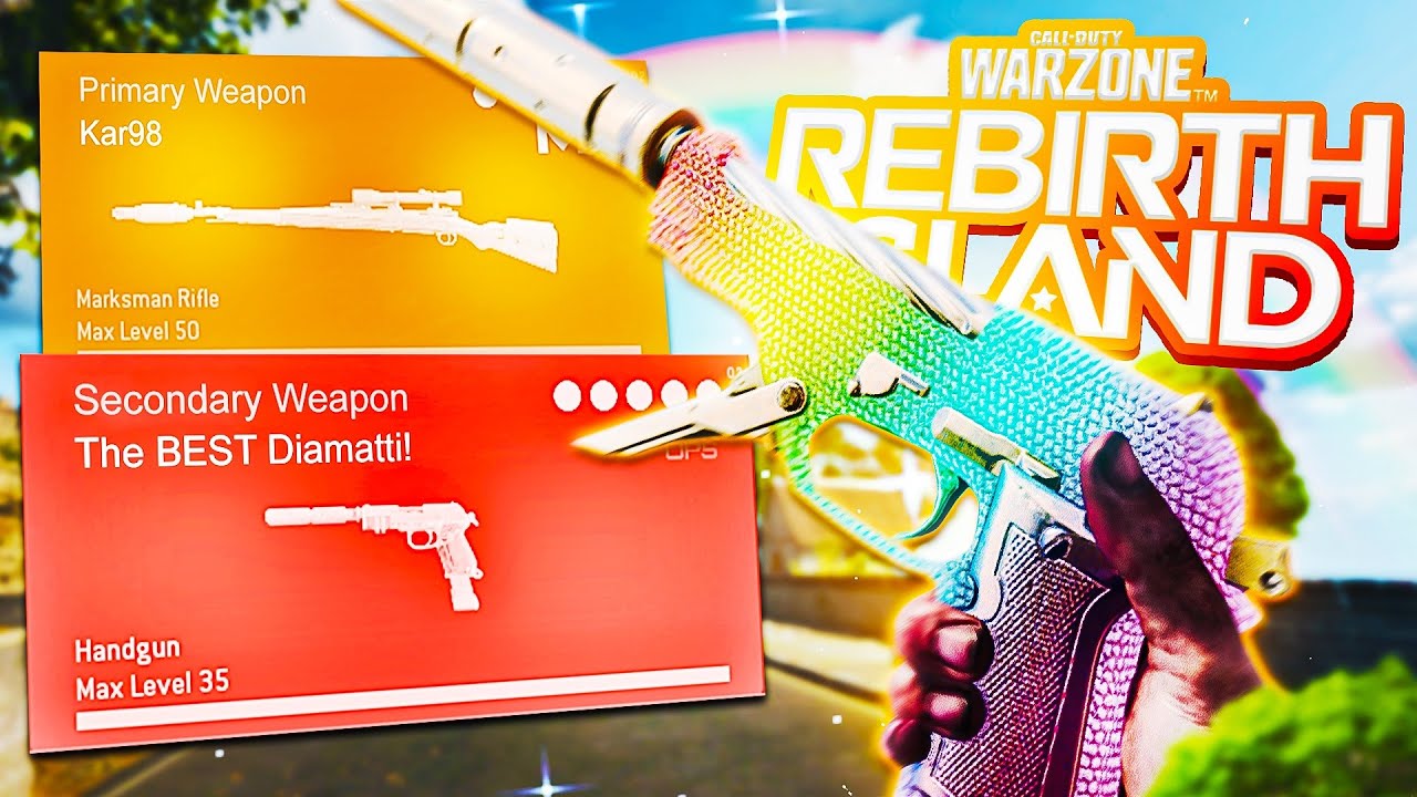 the ULTIMATE DIAMATTI CLASS SETUP on REBIRTH ISLAND🔥! (Cold War Warzone)