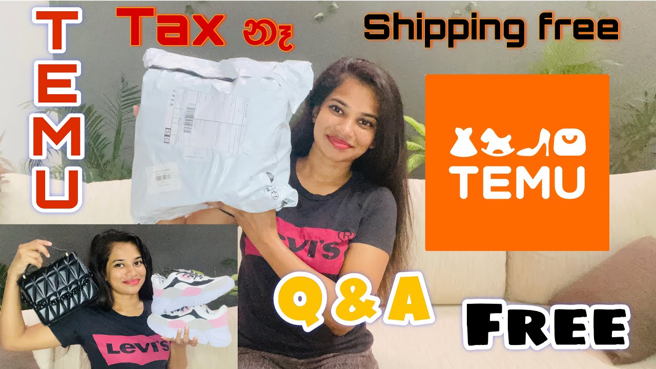 TEMU 2nd order / TAX FREE / Shipping free #srilanka #temu #shopping #trending #viralvideo