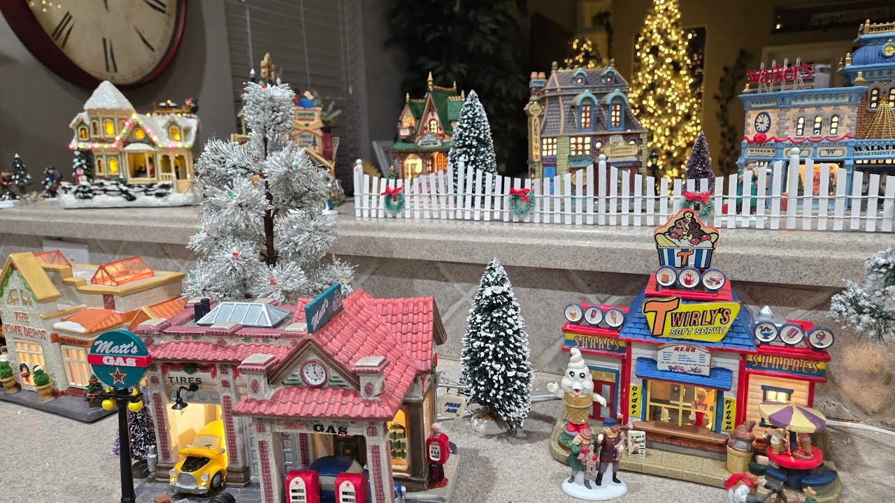 Powersville Post Christmas Village Finds (part 2)