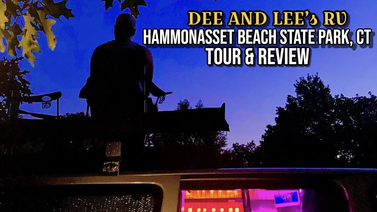 HAMMONASSET BEACH STATE PARK |TOUR & REVIEW | VANLIFE at the beach