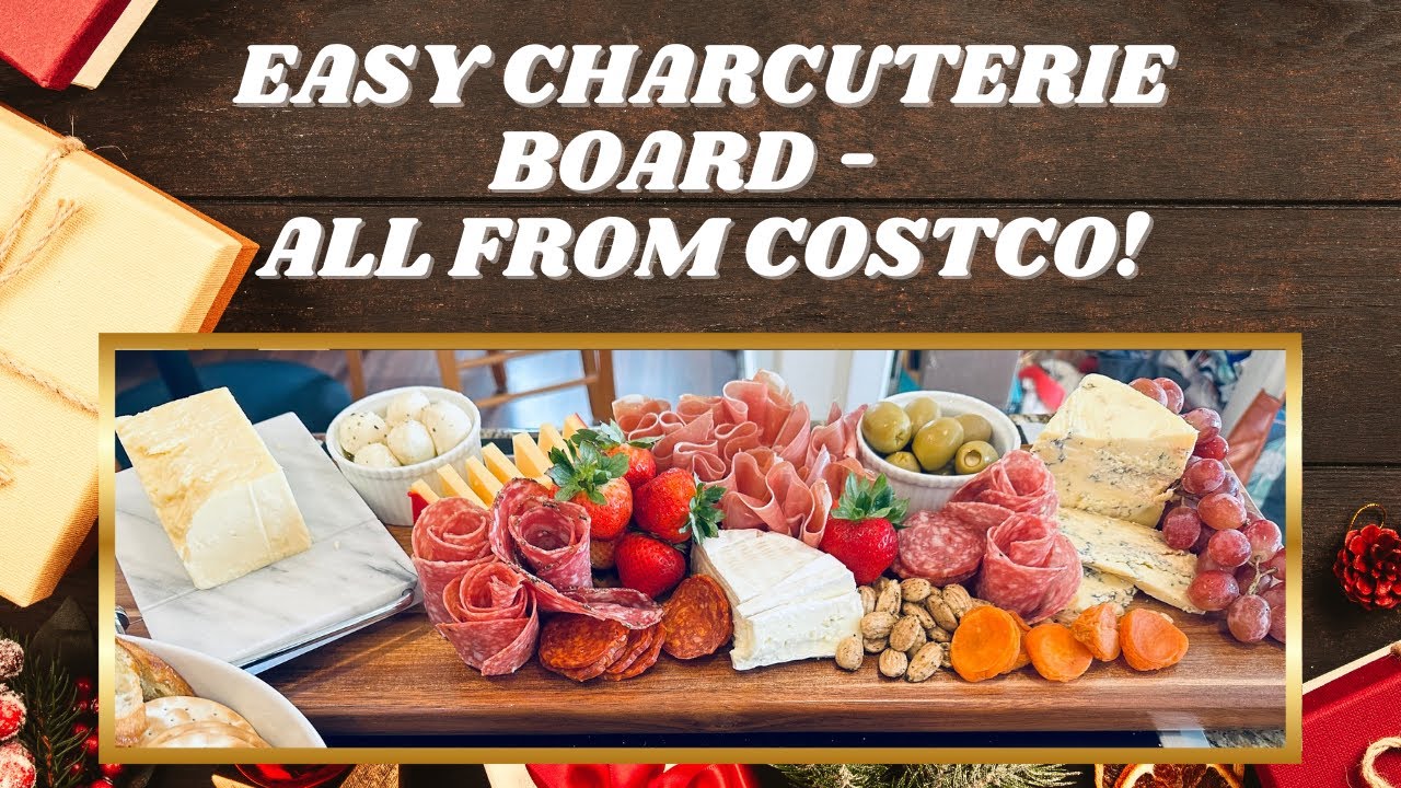 Разделочная доска для колбасных изделий своими руками — всё из Costco! | Идеально для праздничных...