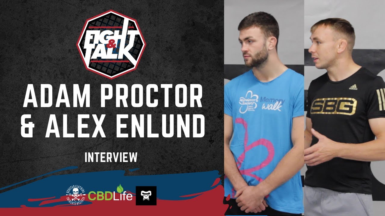 EXCLUSIVE: ADAM PROCTOR & ALEX ENLUND ON MASON JONES TITLE BOUT CAGE WARRIORS THE TRILOGY & UFC GOAL