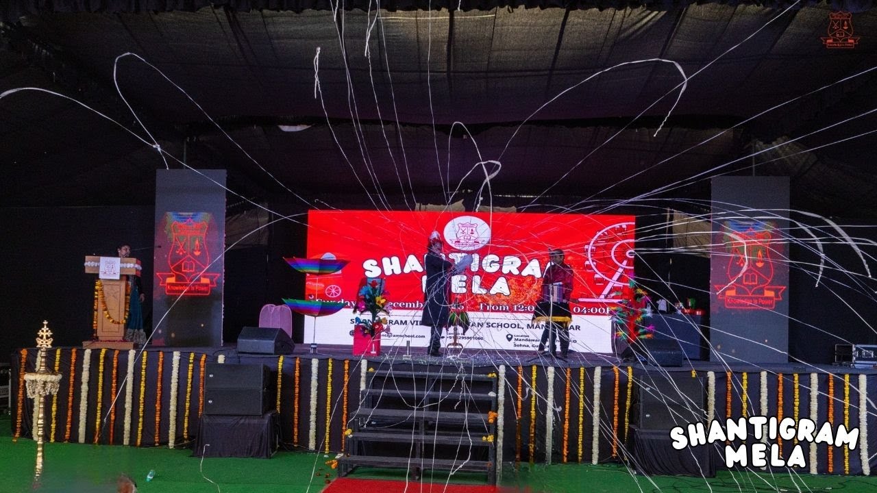 Magic Performance @rajkumarjadugar7202  | Shantigram Mela 2025 | Shantigram Vidhya Niketan School