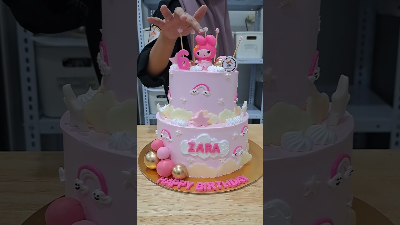CAKE TEMA MELODY | KUE ULANG TAHUN BEKASI | FIONA CAKE SHOP