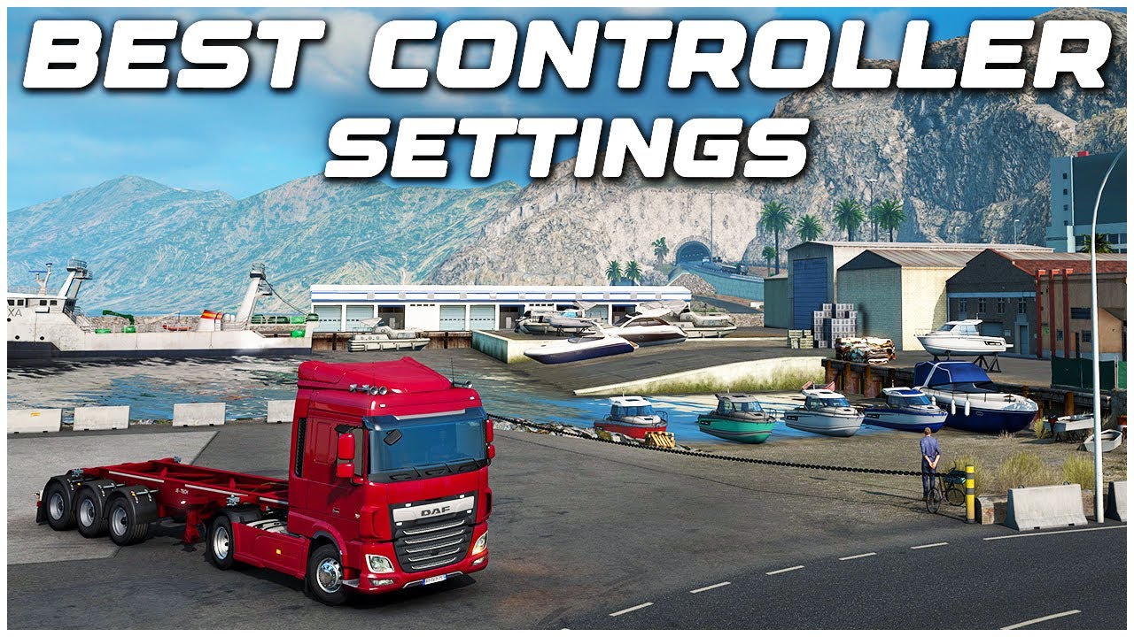 Euro Truck Simulator 2 ЛУЧШИЕ настройки контроллера (ETS2)